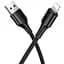 Кабель Hoco Lightning Beneficio charging data cable X120 1 м 2.4A - мініатюра 1