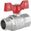 Кран кульовий Thermo Alliance Forte 3/4" ВЗ прямий, PN40, метелик SF607W20 - мініатюра 1