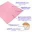 Панель 3D Sticker Wall Pink 700 x 700 x 6мм D SW-00001950 - мініатюра 2