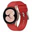 Ремешок на Samsung Galaxy Watch 4 Classic 42 mm - красный силикон размер L ширина крепления 20мм (WB00S4GALAXYCLASSIC7442) - миниатюра 2