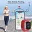 Смарт-часы Ordtop фитнес-трекер 1.69-дюймовый HD-дисплей Fitness Armbanduhr - миниатюра 6