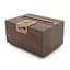 Колонка Kisonli G1 Bluetooth 5.0, 2х10W, 1500mAh, USB/TF/BT/FM/AUX, DC: 5V, Dark wood (Brown), BOX, Q24 - мініатюра 3