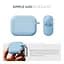 Силіконовий чохол для навушників Apple AirPods Pro, Hang Case, блакитний, ультратонкий захисний кейс товщиною 2 мм, захист від подряпин, пилу та ударів, компактний, з карабіном для кріплення, ArmorStandart (ARM56063) - мініатюра 2