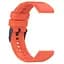 Ремінець для Samsung Galaxy Watch 5 44mm - помаранчевий ширина кріплення 20мм силікон Watchbands GT (W45-5WB13333751) - мініатюра 3