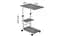 Стол приставной Ferrum-decor Адан 62x40x60 металл Белый ДСП Бетон 16мм (FRD-102497) - миниатюра 2