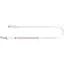 Повідець для собак Waudog Design Я люблю свою собаку, шкіряний, 122х1,8 см, білий - мініатюра 2