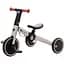 Триколісний велосипед біговел 3 в 1 KiderKraft 4Trike Silver Grey - мініатюра 1