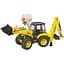 Іграшкова машинка Bruder Трактор-навантажувач JCB 5CX eco 1:16 (02454) - мініатюра 5