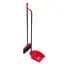 Набір для прибирання: щітка та совок з довгою ручкою Vileda Dustpan&Broom (4023103158313) - мініатюра 2