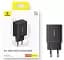 Мережевий зарядний пристрій Baseus Cube Fast Charger USB+Type-C 30W P10111404113-00 Black - мініатюра 3