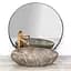 Умивальник Rea Roxy B stone nature накладний REA-U6650, Сірий - мініатюра 5