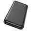 Зовнішній акумулятор Power bank HOCO J102 Cool figure 20 W 10000 Mah + QC03 батарея заряджання Чорний - мініатюра 3