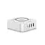 Беспроводное зарядное устройство для Ldnio AW004 3 USB/ Type-C QC PD 32W белый - миниатюра 3