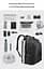Рюкзак Tigernu T-B3585 15.6 Black - мініатюра 10