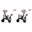 Дитячий триколісний велосипед Kinderkraft EasyTwist 5 в 1 mauvelous pink (5902533914494) - мініатюра 13