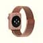 Ремінець Creasted для годинника Milanese loop steel bracelet Apple watch, 38 40 мм Rose gold - мініатюра 2