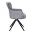 Стілець Avanti LEO Chenille Light Grey - мініатюра 3