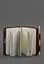 Шкіряний блокнот (Софт-бук) 3.0 бордовий Crazy Horse - мініатюра 3