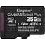 Карта пам'яті Kingston 256GB microSDXC class 10 UHS-I U3 V30 A1 Canvas Select Plus (SDCS3/256GBSP) - мініатюра 1