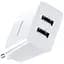 Мережевий зарядний пристрій Baseus Speed ​​Xiaomini 2USB + Cable Lightning 2.1A TZCCFS-R02 White - мініатюра 3