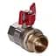 Кран кульовий прямий Q Professional 3/4″ ЗВ КБ PN40 QP152 - мініатюра 1