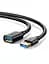 Кабель Ugreen US129 USB 3.0 Extension Male Cable 2 м чорний (10373) - мініатюра 2