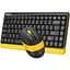 Комплект (клавіатура+мишка) A4Tech FG1110 USB Bumblebee - мініатюра 3