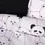 Пододеяльник MirSon Ranforce Elite 17-4849 White bear 110 x 140 см черно-белый (2200009584329) - миниатюра 1