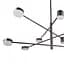 Світильник стельовий Brille підвісний BR-01 631S/8 LED 56W WW+NW+CW BK - мініатюра 6
