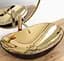 Умивальник Rea Rea Royal In Gold Marble Black Matt накладний REA-U8007, Золотий - мініатюра 2
