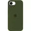 Чохол Silicone Case для Apple iPhone 17e/ 16e Dark Olive AA [136633] - мініатюра 1