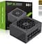 Блок питания 650 Вт, GameMax GS-650G, черный, SFX, модульный, 80+ золотистый, Active PFC, 9,2 см, 3xMolex/4xSATA/3x2+6-pin - миниатюра 1
