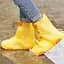 Бахіли на взуття Kidigo дитячі ПВХ H003 L 30-31 Yellow (17571) - мініатюра 5