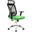 Офисное кресло GT Racer X-W80, черно-зеленое (X-W80 Black/Green) - миниатюра 1