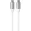 Кабель Havit HV-CB6290 PD100W 5A USB-C to USB-C 1 м белый (HV-CB6290) - миниатюра 1