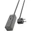 Мережевий подовжувач Hoco AC9A Talent PD30W (1C2A with 1 socket) Desktop Charger Black - мініатюра 3
