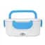 Автомобильный ланч- бокс с подогревом Electronic Lunchbox от прикуривателя термос для еды 1 л Синий - миниатюра 2