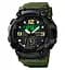 Наручний годинник чоловічий Skmei 1637 Army Green, 1637AG (18439) - мініатюра 2