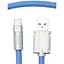Кабель Dengos USB - USB Type-C (M/M) 1 м Blue (PLS-TC-NS-BLUE) - мініатюра 2