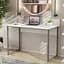 Комп'ютерний стіл Ferrum-decor Скай 75x100x70 сірий ДСП Білий 16мм (FRD-101561) - мініатюра 1