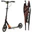 Самокат Best Scooter Чорно-жовтогарячий 000255859 - мініатюра 1