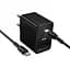 СЗУ Borofone BAS16A Erudite PD45W+QC3.0 (1USB-A/1C) + кабель Type-C to Type-C Black - миниатюра 5