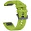 Силиконовый ремешок Primo для часов Garmin Fenix ​​3/3HR/Fenix ​​5X/6X Lime - миниатюра 1