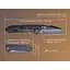 Ніж складаний Weknife High-Fin XL WE24010-1 - мініатюра 13