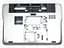 Низ, дно, піддон для DELL XPS15, XPS 15, L501X, L502X (Нижня кришка (корито)) Black - мініатюра 3