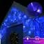 Вулична гірлянда бахрома 5.2х0.5м Xmas 120 Short curtain-B-1 115 LED, Синя лед гірлянда зовнішня (ST) - мініатюра 1