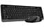Комплект беспроводной A4tech Fstyler FG1010, Black+Grey, клавиатура+мышь - миниатюра 2
