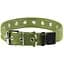 Нашийник для собак Collar, бавовняний, безрозмірний, 63x3,5 см, зелений - мініатюра 1