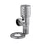 Кран кутовий Q Professional Exlusive кераміка 1/2″X3/4″ 898 chrome (1шт.) - мініатюра 1