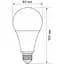 LED лампа Titanum A80 18W E27 4100K (TLA8018274) - миниатюра 3
